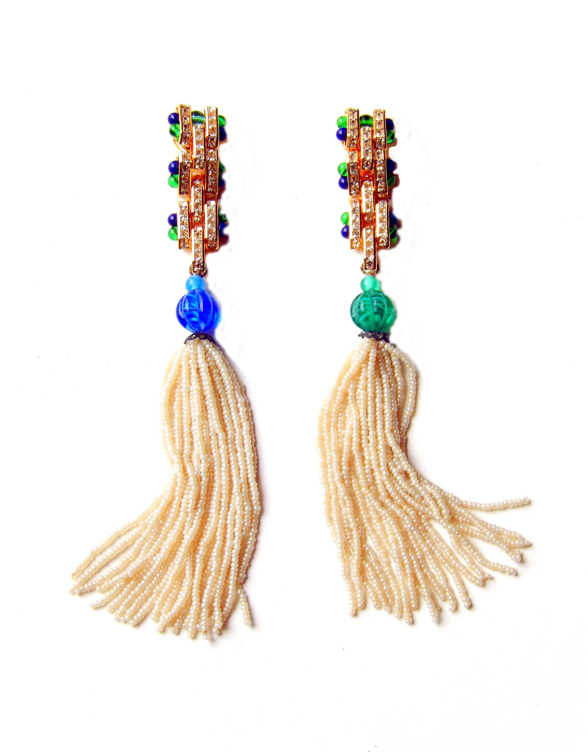 Art Deco Glass Tassel