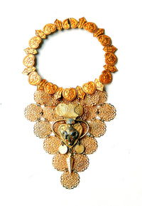 Shield Links with Ram Pendant