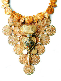 Shield Links with Ram Pendant