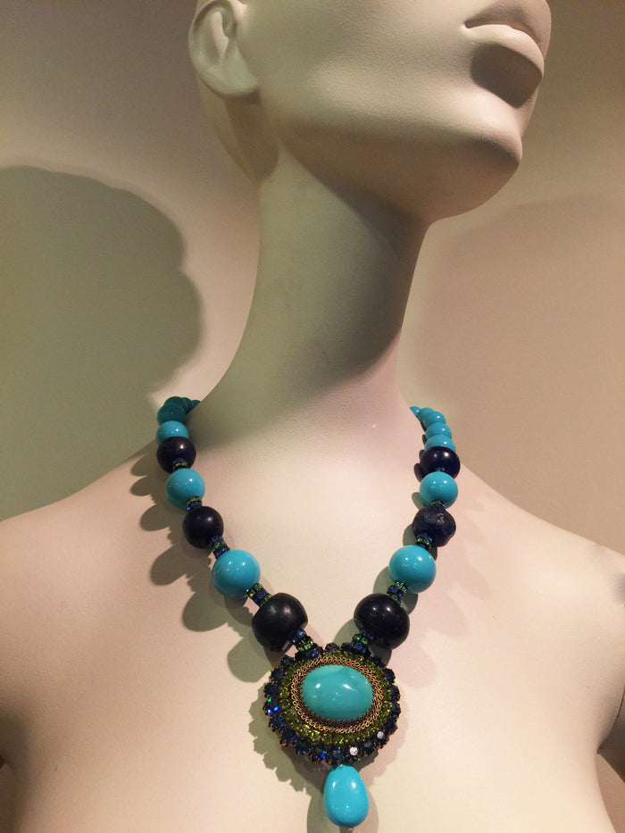 Resin and Lapis Lazuli