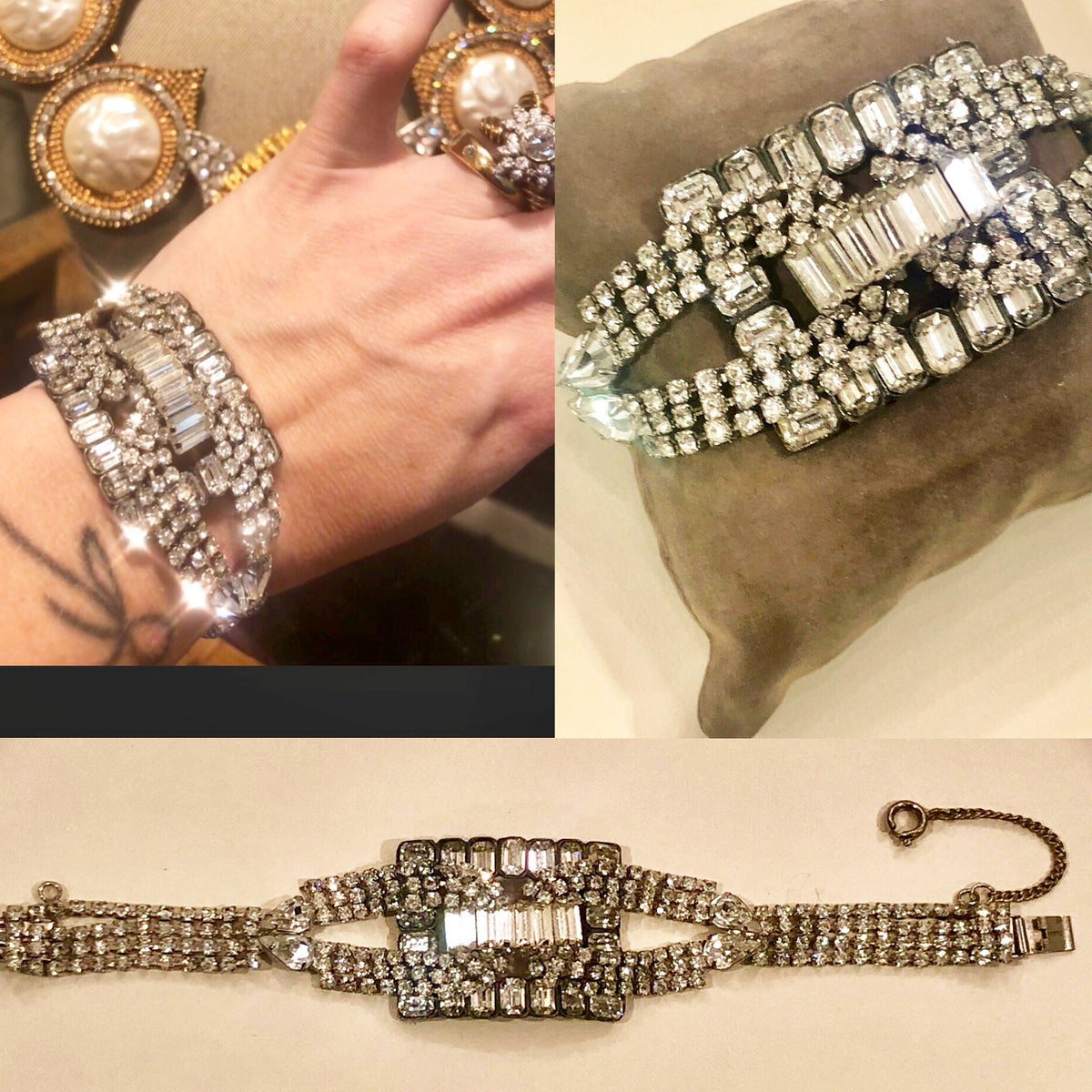 Mesh Rhinestone