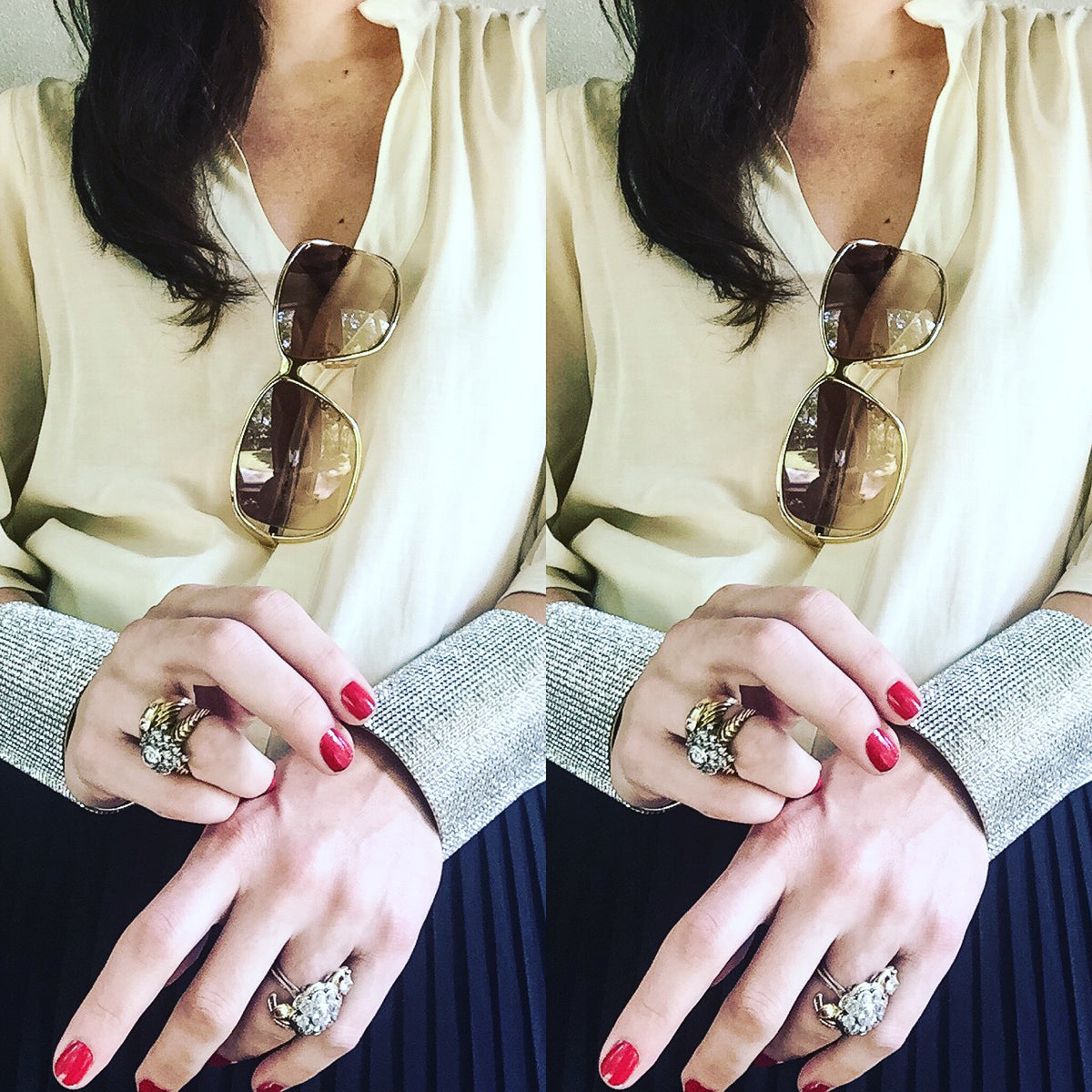 Double Infinity Cuffs