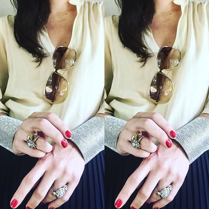 Double Infinity Cuffs