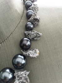 Silvered Druzy