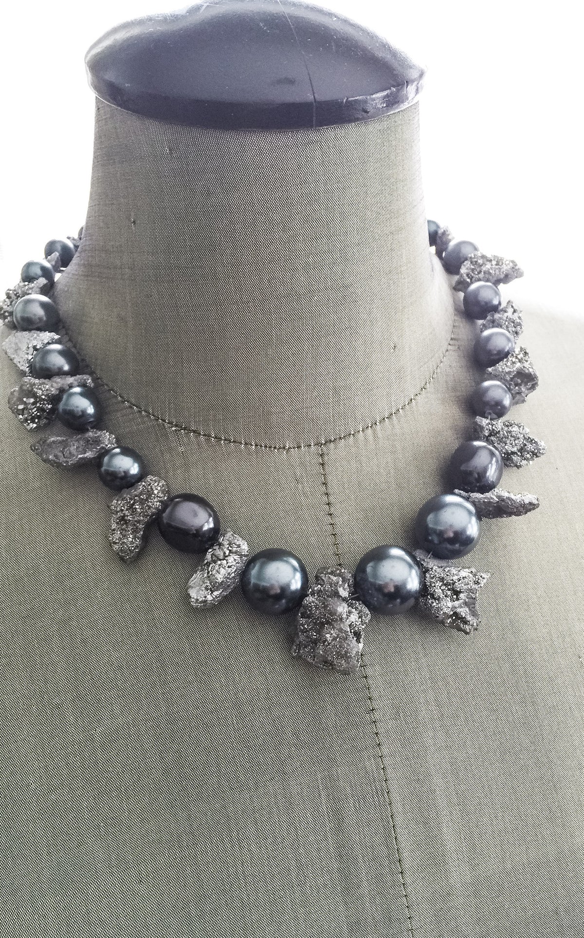 Silvered Druzy