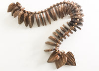 Zebrawood Spade Collar