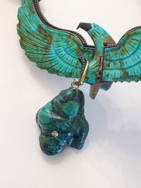 Turquoise and Diamond Eagle