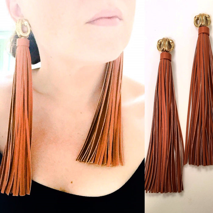 Caramel Tassels