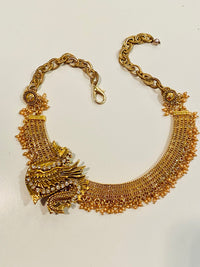 Dragon with Pearl Fringe