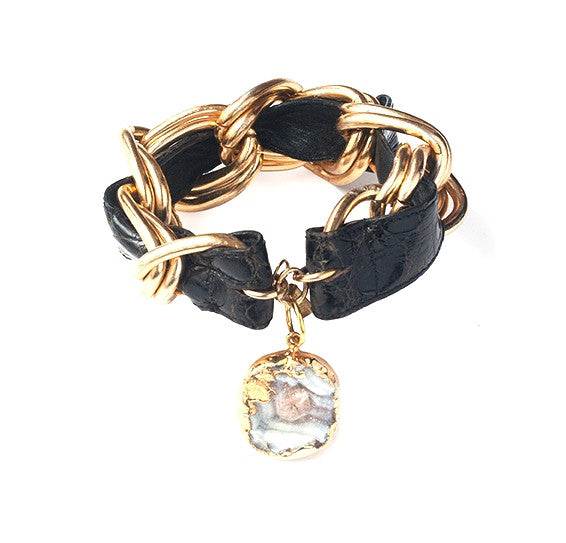 Alligator and Druzy