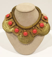 Gilded Seashell Collar