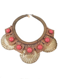Gilded Seashell Collar