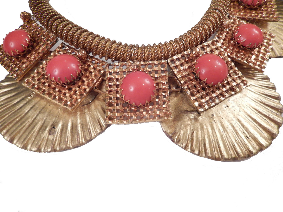 Gilded Seashell Collar