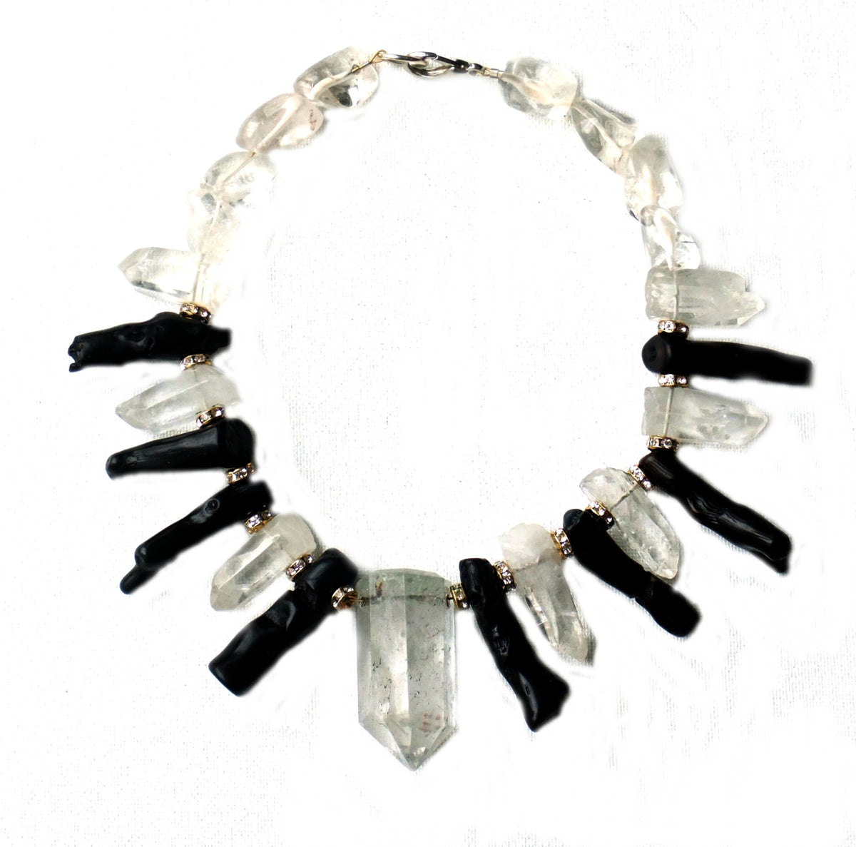 Black Coral and Rock Crystal