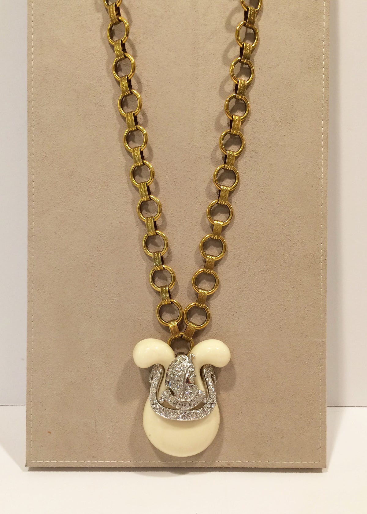 Egyptomania Pendant (30" long with 3" pendant)