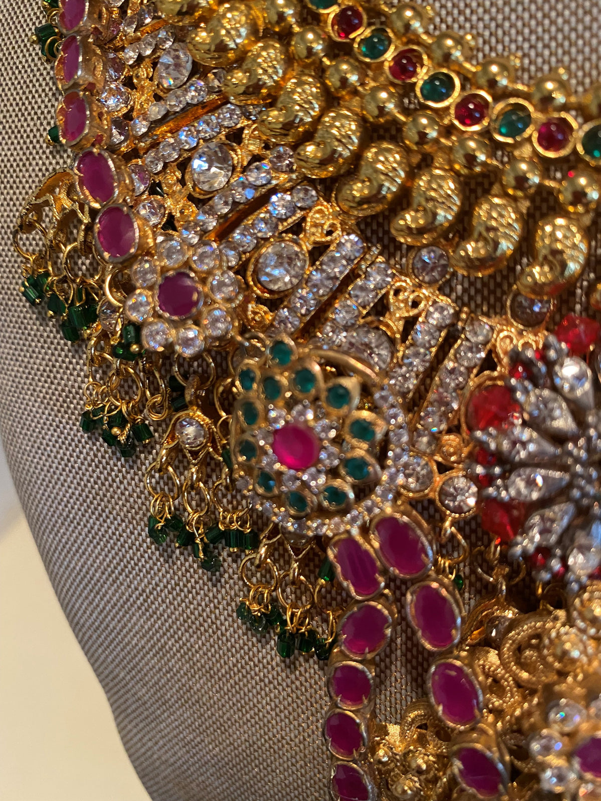 Gem Tassel Collar