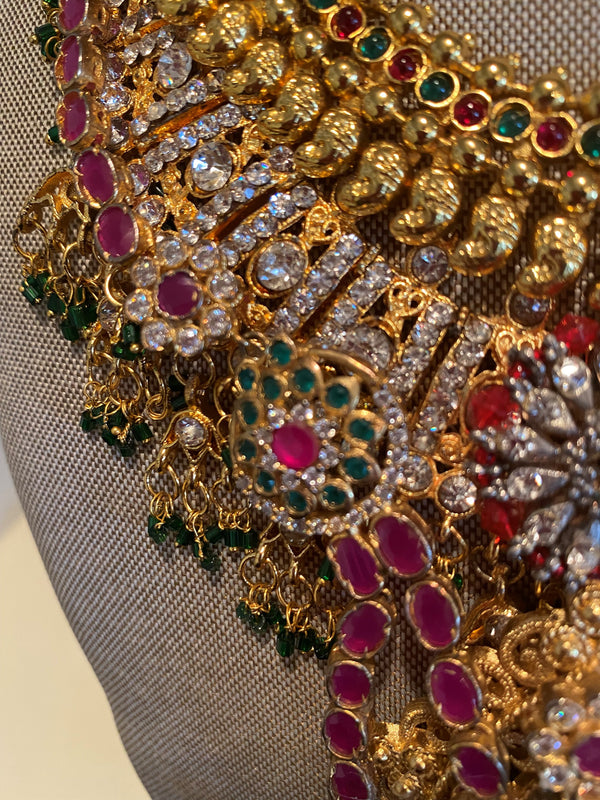 Gem Tassel Collar