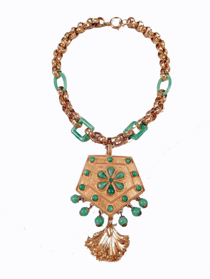 1930s Seafoam Glass