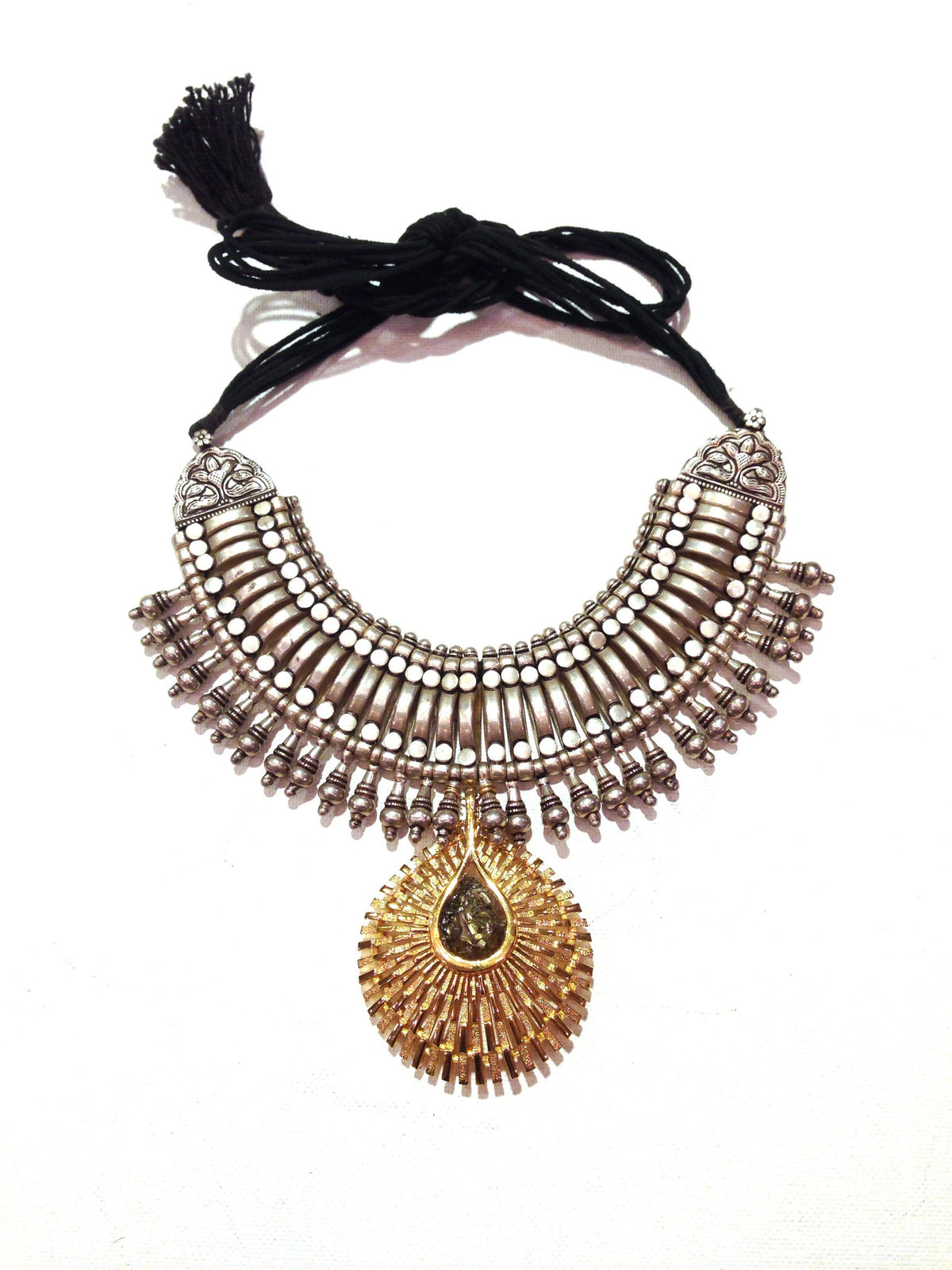 Indian and Pyrite Collar