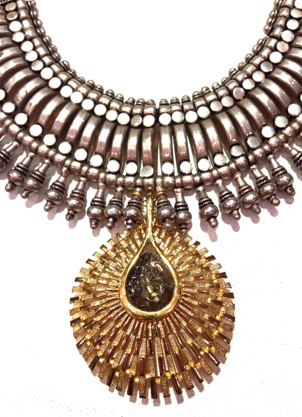 Indian and Pyrite Collar