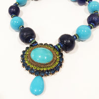 Resin and Lapis Lazuli