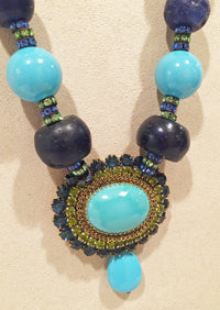 Resin and Lapis Lazuli