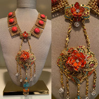 Coral Cabochons and Blooms