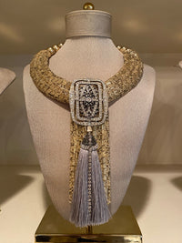 Hollywood Regency x Art Deco Collar