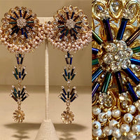Pearl Fringe Rosettes