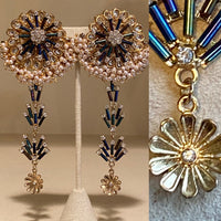 Pearl Fringe Rosettes