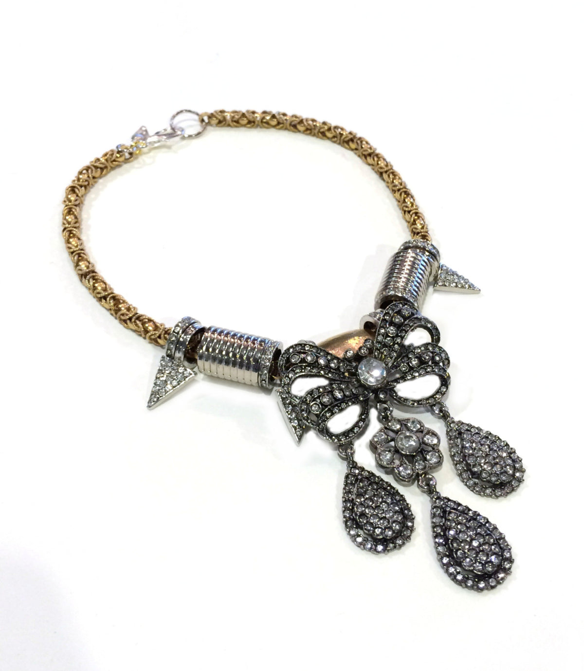 Rhinestone Bow & Arrows