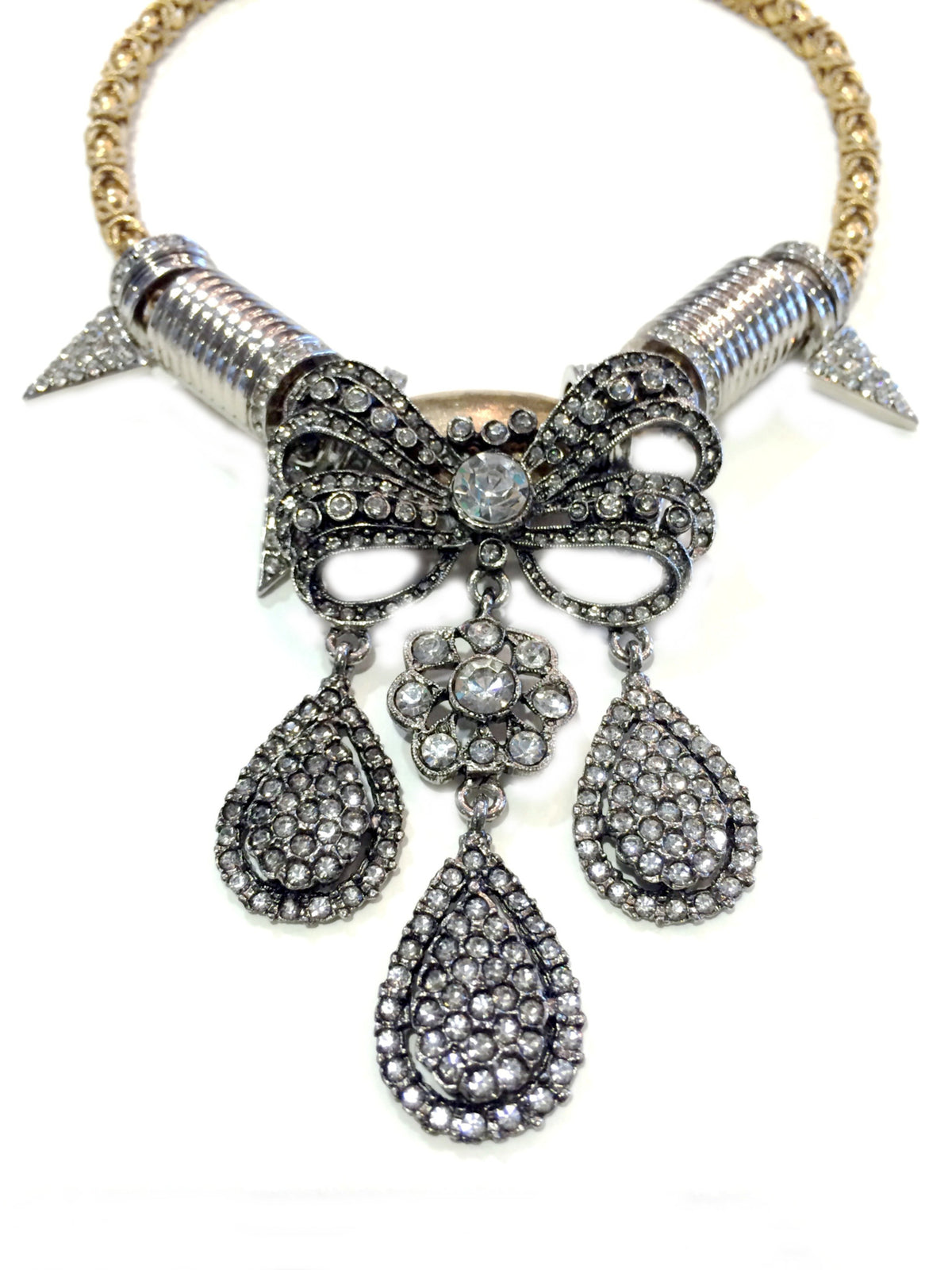 Rhinestone Bow & Arrows