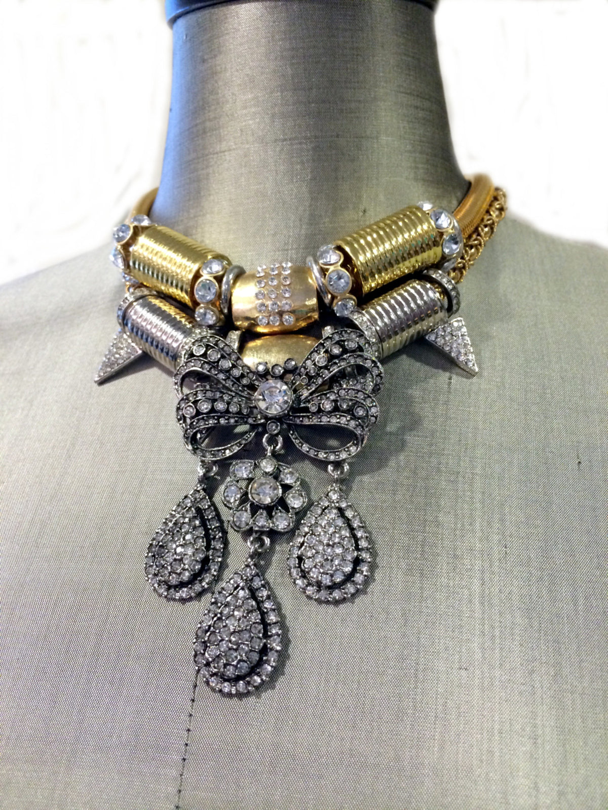 Rhinestone Bow & Arrows