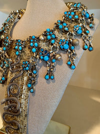 Serpent with Filigree Fringe